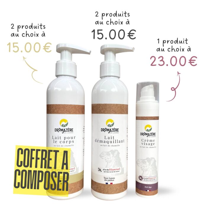Coffret «Cévennes» (2 produits à 15.00€ + 1 produit à 23.00€ au choix)